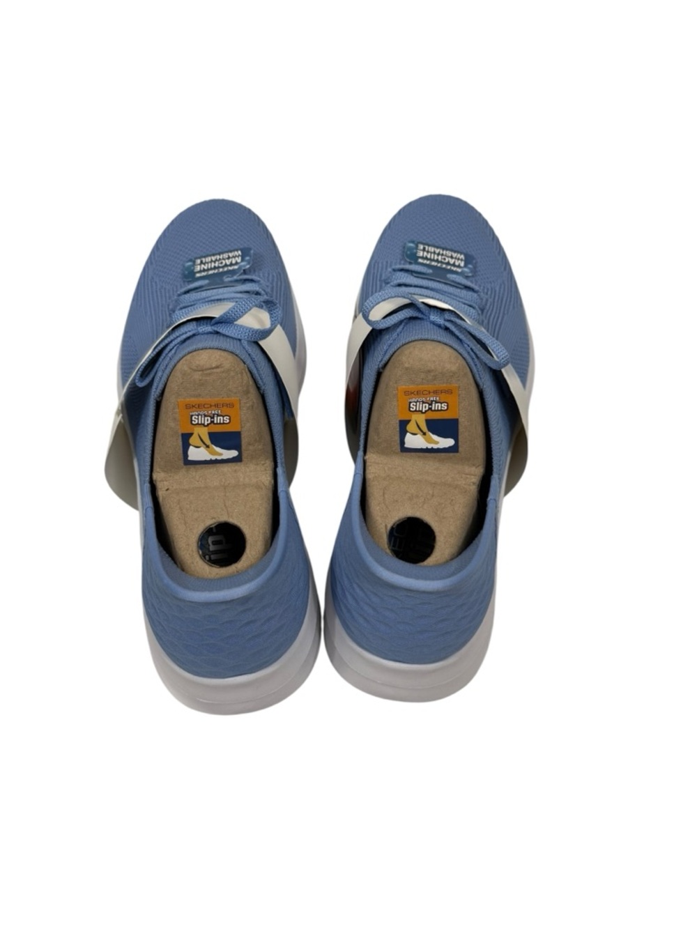 Skechers Blue Slip-On Athletic Sneakers size 9.5 - Picture 8 of 9